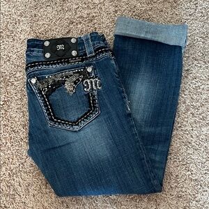Miss Me Capri Jeans, 28. These are in great condition, measurements are provided